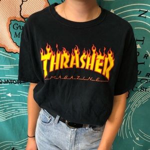 Two Unisex Thrasher T-Shirts